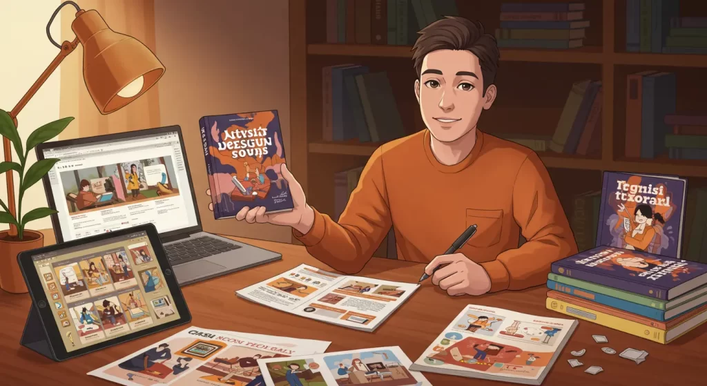 6- Criar seu Próprio Livro ou Curso de Desenho